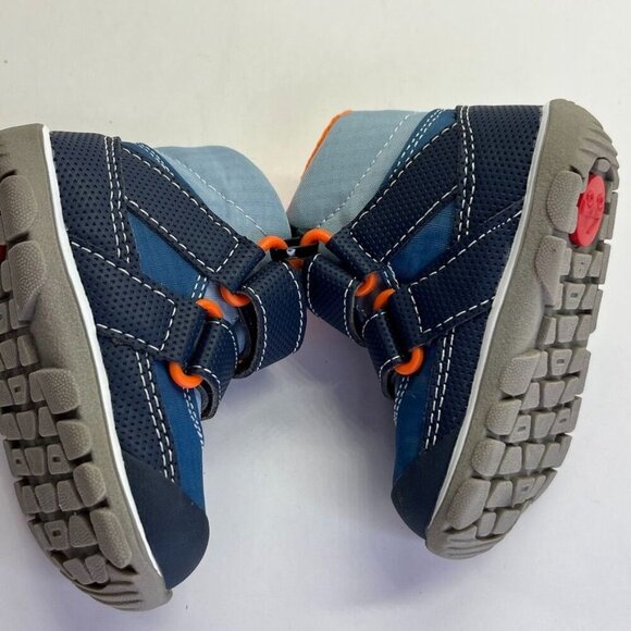 See Kai Run Atlas II Waterproof Insulated Boot Sz 4 Boy's  Hook & Loop Closure - Picture 5 of 11